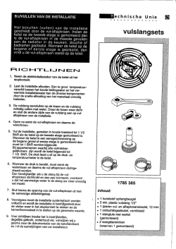 Bijvullen cv