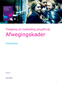 Downloaden afwegingskader
