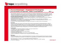 Accountmanager Engineered Packaging
