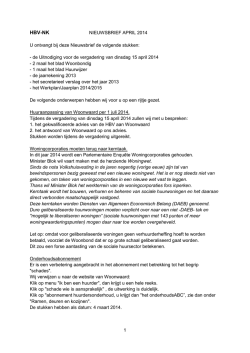 Download Hier - HBV Noord