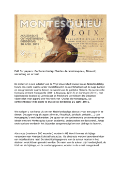download hier - De Debatten