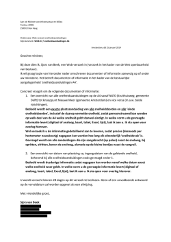 Wob-verzoek