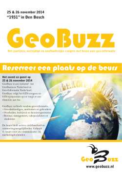 brochure - GeoBuzz