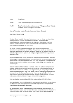 Jeugdzorg 29538 Zorg en maatschappelijke ondersteuning Nr. 384