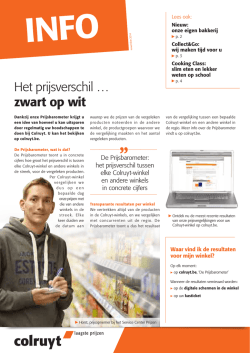 Het prijsverschil &hellip; zwart op wit
