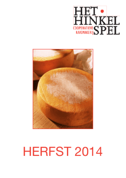 HERFST 2014 - Het Hinkelspel