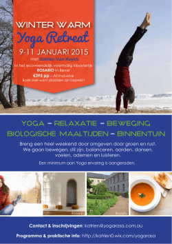 Winter Warm Yoga Retreat