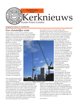 Jaargang 96, nummer 6/7, juni/juli 2014