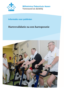 Hartrevalidatie na een hartoperatie