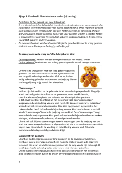 Informatie voor Ouder-halffabricaat