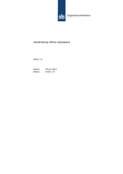 Handreiking iWmo-standaard