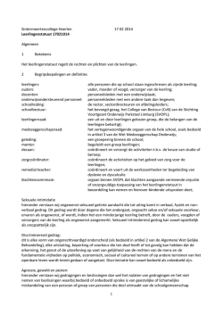 Het leerlingenstatuut - Sintermeertencollege