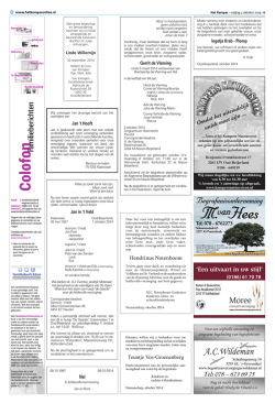 Het Kompas - 3 oktober 2014 pagina 6