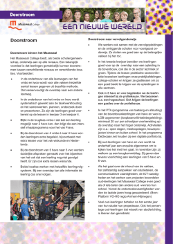 Doorstroom Doorstroom