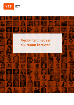 ICT &ndash; Brochure voor opdrachtgevers