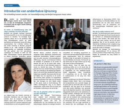 Introductie van anderhalve lijnszorg