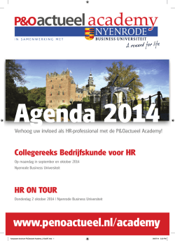 HR ON TOUR - PenOactueel