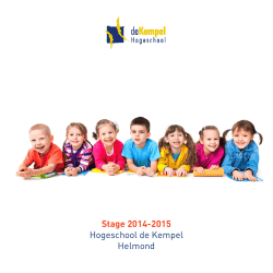 Informatie werving en plaatsing