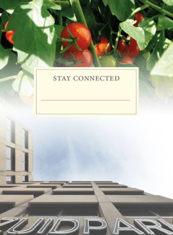 stay connected - Connecting Concepts BV