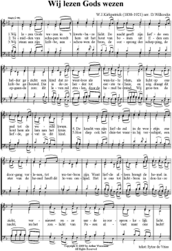 Wij lezen Gods wezen - Cappella pro Cantibus