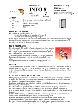 INFO 8 - De Klimop
