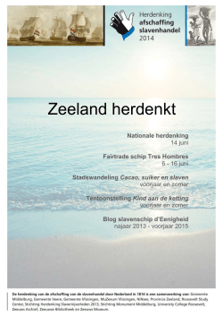 Zeeland herdenkt Zee