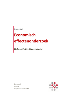 Economisch effecten onderzoek Hof van Putte_mei