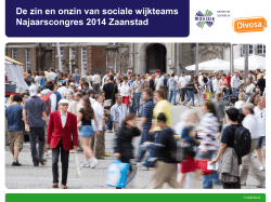 De zin en onzin van Werk en Inkomen in Sociale Wijkteams