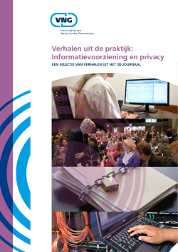 Verhalen uit de praktijk: Informatievoorziening en privacy