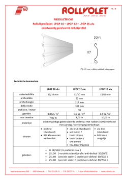 LPGP 15 alu - Rollvolet