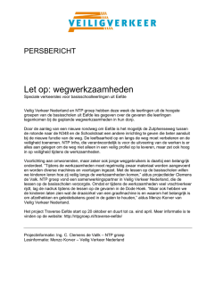 Draaiboek Veilig op weg Gelderland