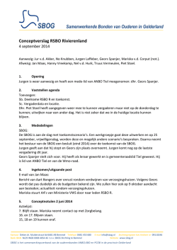 donderdag 4 september 2014