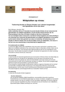 hele persbericht - Lekker Landschap