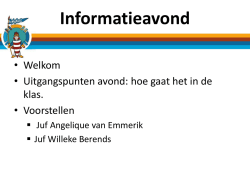 Informatieavond 8.site