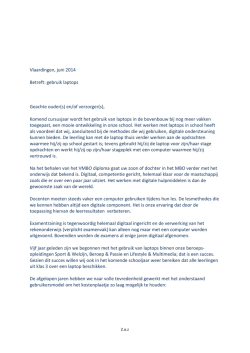 Informatieavond brief