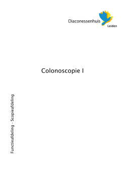 Colonoscopie I - Diaconessenhuis