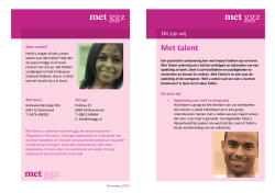 Dit zijn wij Met talent A5