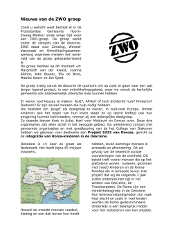 Nieuws van de ZWO groepdec2013ver01