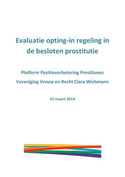 Evaluatie Opting-in Regeling_VVR_Platform