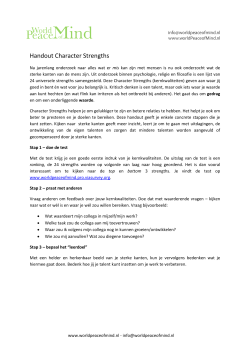 Download de handout character strengths