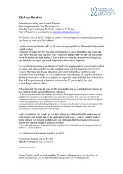 Hoe zou het zijn om de held Herakles als vader te hebben