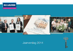 Jaarverslag 2014