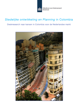 Stedelijke ontwikkeling en Planning in Colombia