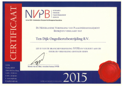 NVPB - ten Dijk Ongediertebestrijding BV