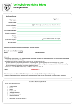 Inschrijfformulier Trivos (pdf)