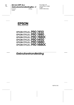 Epson Stylus Pro 7880_9880 Gebruikershandleiding