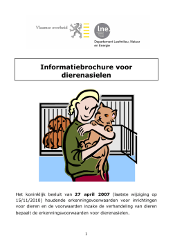 Informatiebrochure voor dierenasielen (pdf)