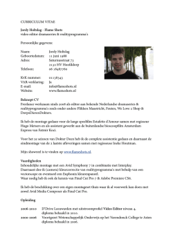 Download hier mijn CV.