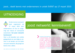 Download hier de offici&euml;le uitnodiging en stuur hem