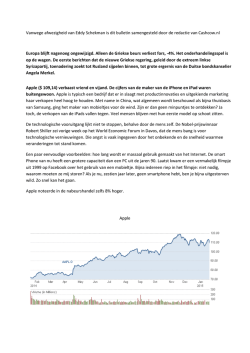 De Apple valt ver van de boom